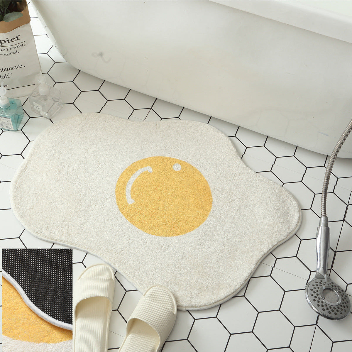 Viola Egg Rug / Bath Mat