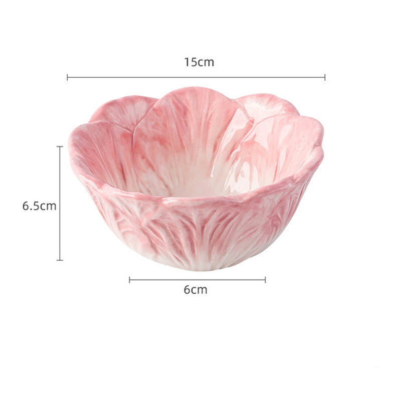 Amanda Cabbage Plate and Bowl