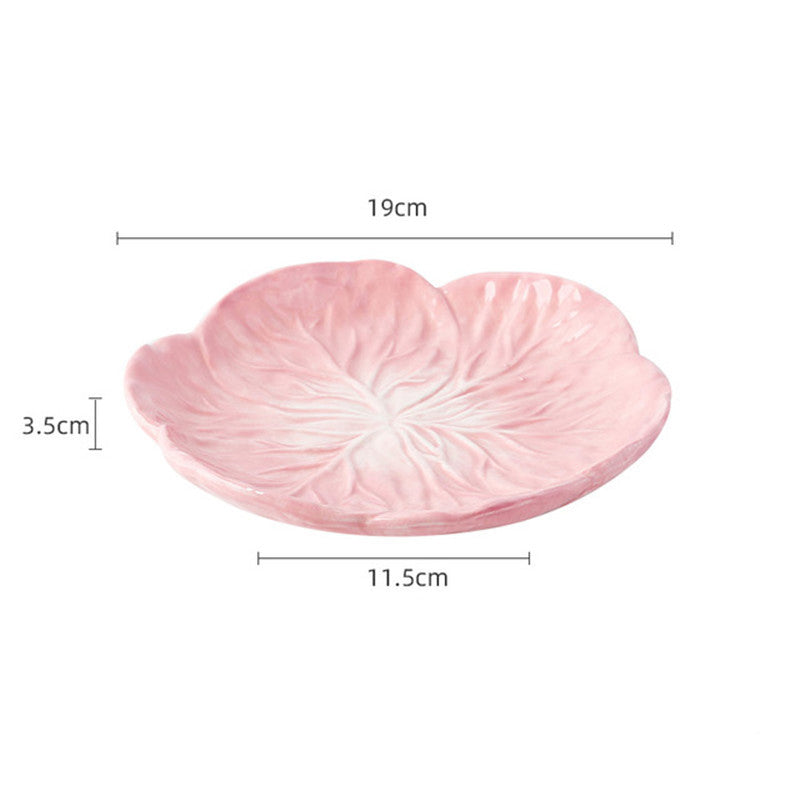 Amanda Cabbage Plate and Bowl