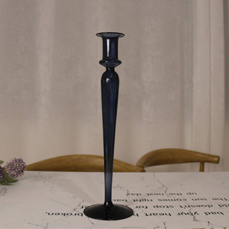 Marie Glass Candlestick