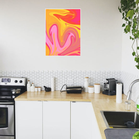 Gemma Swirl Art Print