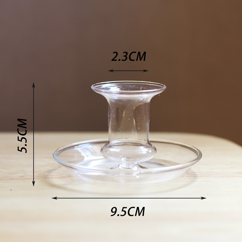 Emmeline Glass Candle Holder