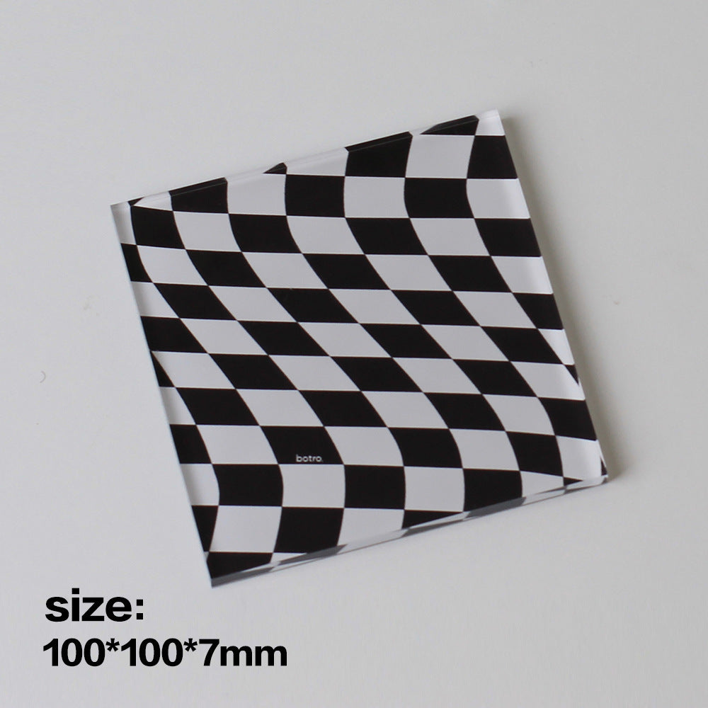 Raye Checkerboard Coasters (pack of 2)