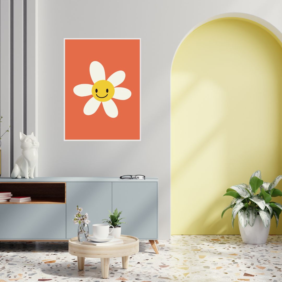 Hazy Daisy Art Print