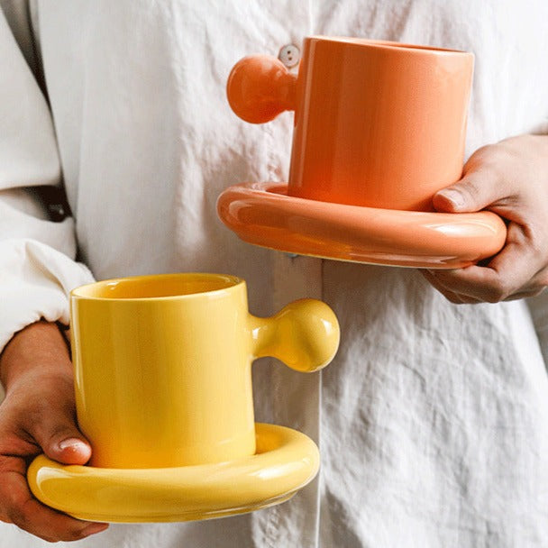Rupi Yolk Mug and Saucer