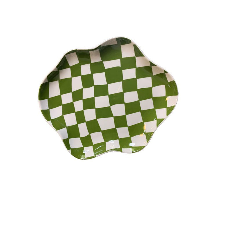 Sara Checkerboard Plate