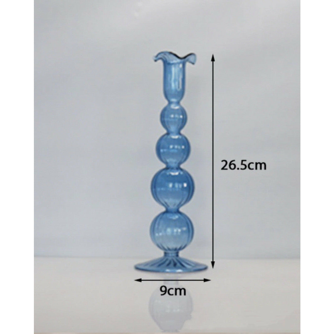 Marie Glass Candlestick