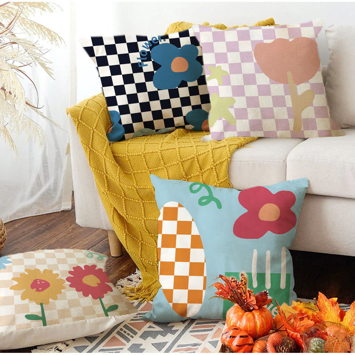Debbie Flower Pillowcase