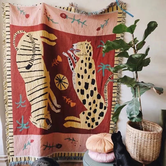 Mel Leopard Blanket