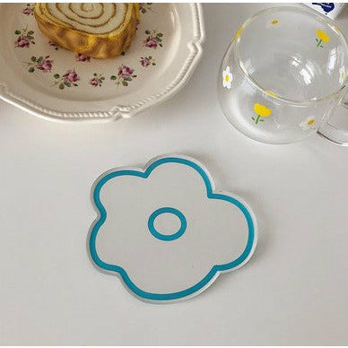 Emma Flower Coasters (pack of 2)