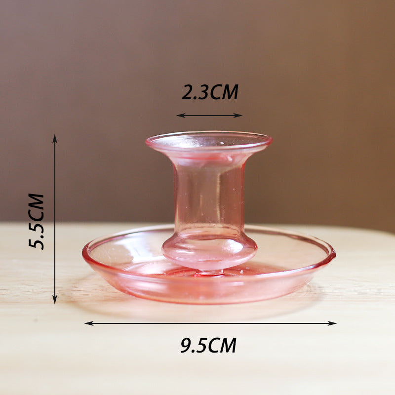 Emmeline Glass Candle Holder